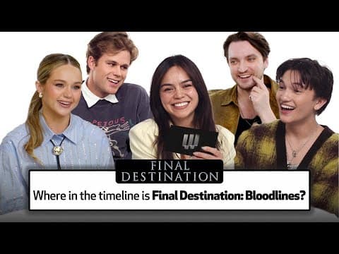 'Final Destination Bloodlines' Cast Answer Their 50 Most Googled Questions | WIRED